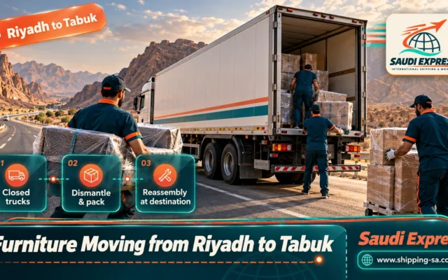 Furniture Moving from Riyadh to Tabuk