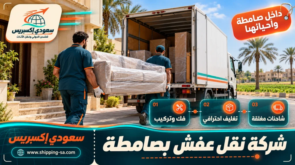 شركة نقل عفش بصامطة