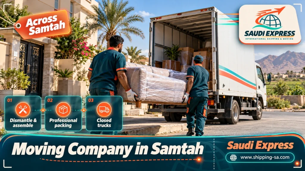 Moving Company in Samtah