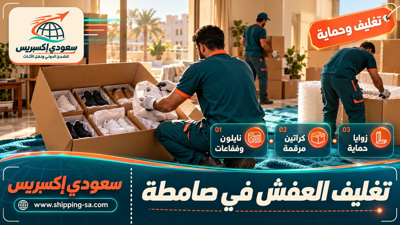 تغليف العفش في صامطة