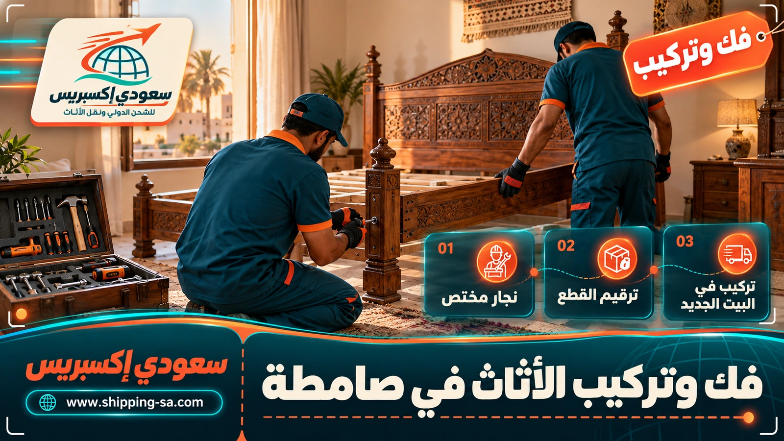 فك وتركيب الأثاث في صامطة