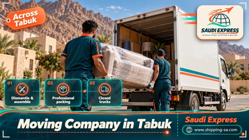 Moving Company in Tabuk