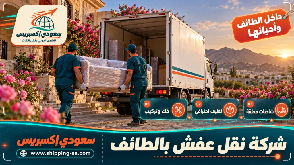 شركة نقل عفش بالطائف