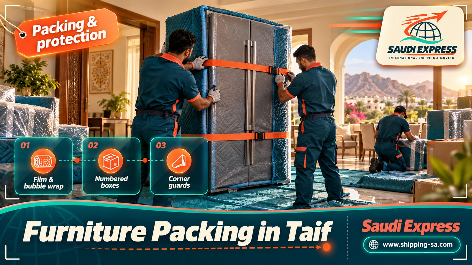 Furniture Packing in Taif