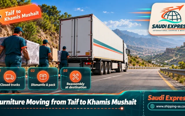 Furniture Moving from Taif to Khamis Mushait