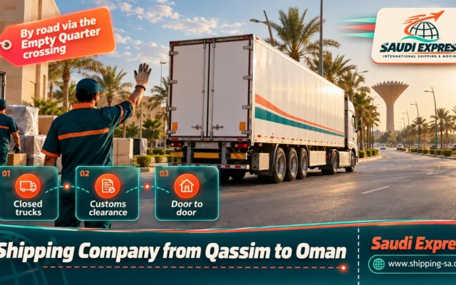 Shipping Company from Qassim to Oman