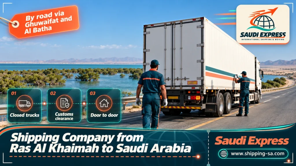 Shipping Company from Ras Al Khaimah to Saudi Arabia