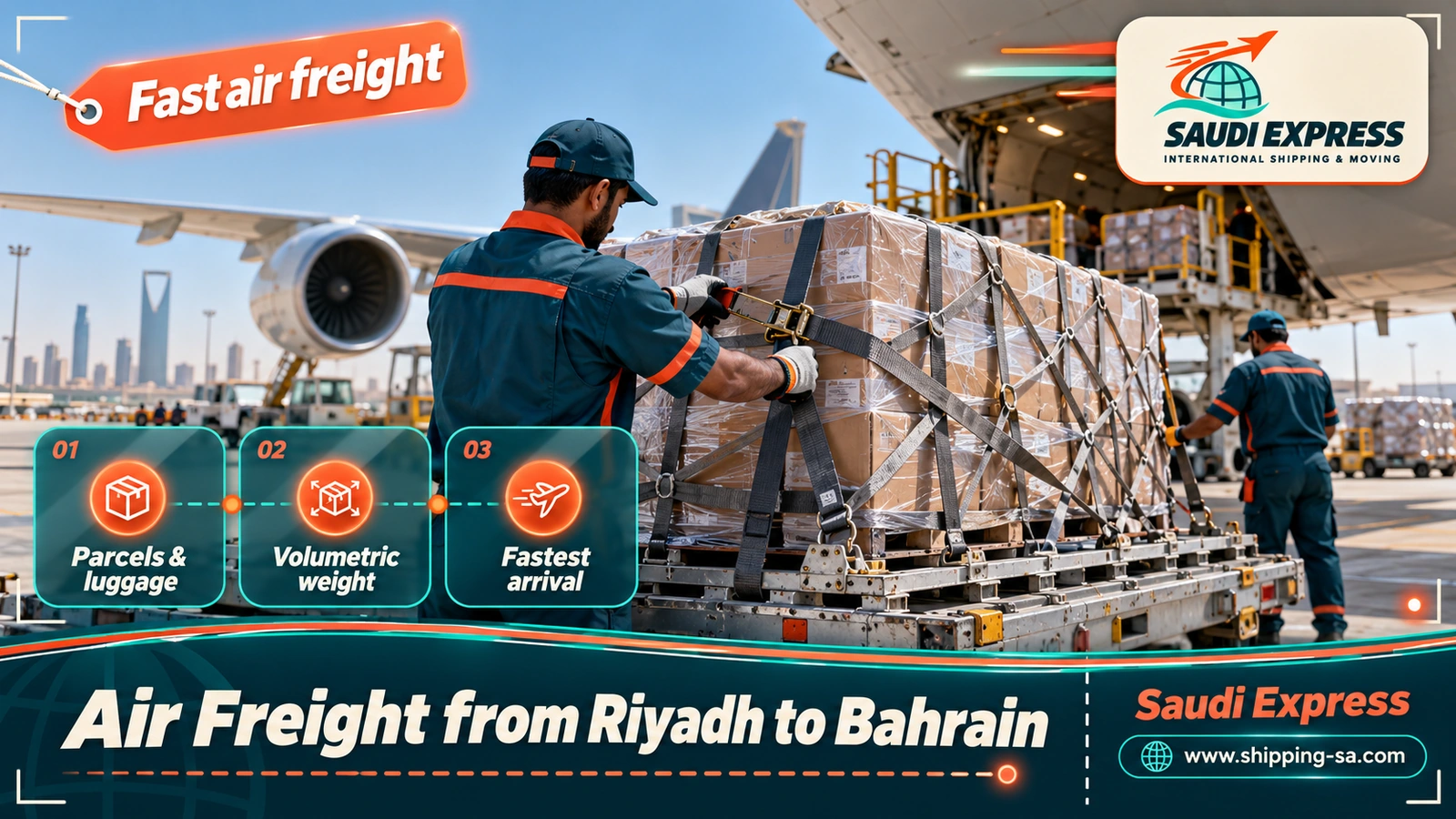 Air Freight from Riyadh to Bahrain