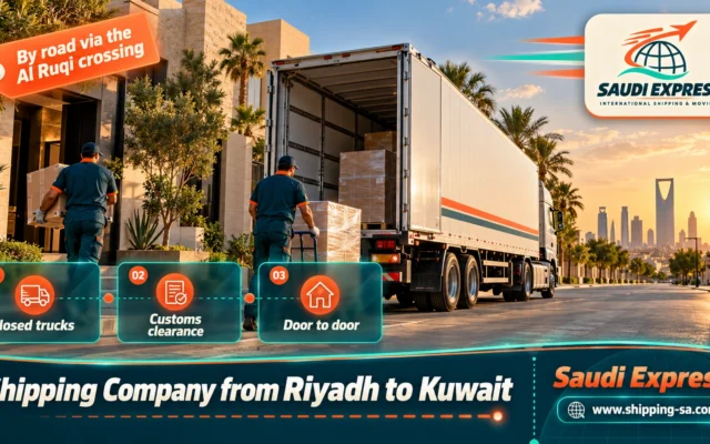 Shipping Company from Riyadh to Kuwait