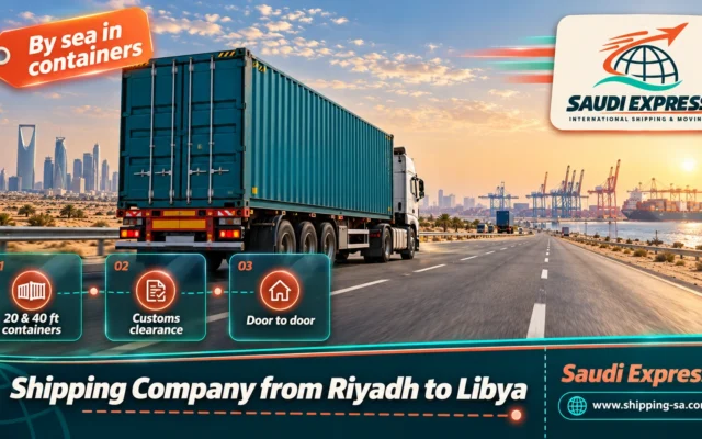 Shipping Company from Riyadh to Libya