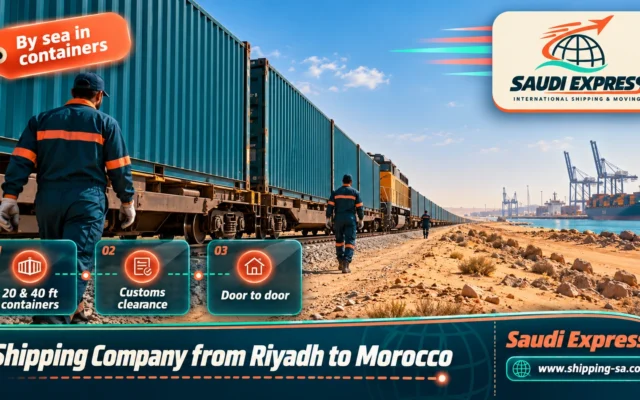 Shipping Company from Riyadh to Morocco