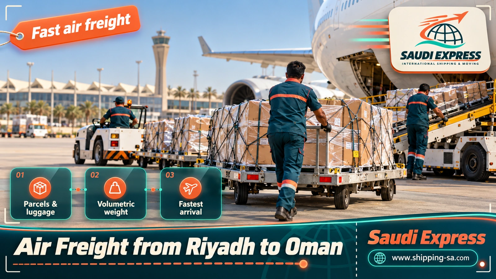 Air Freight from Riyadh to Oman