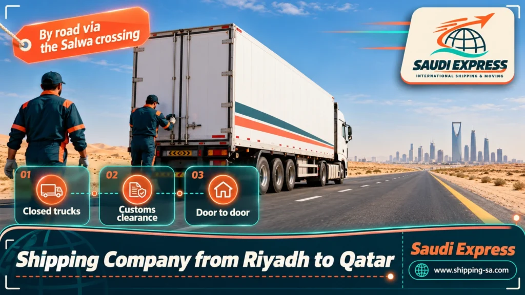 Shipping Company from Riyadh to Qatar
