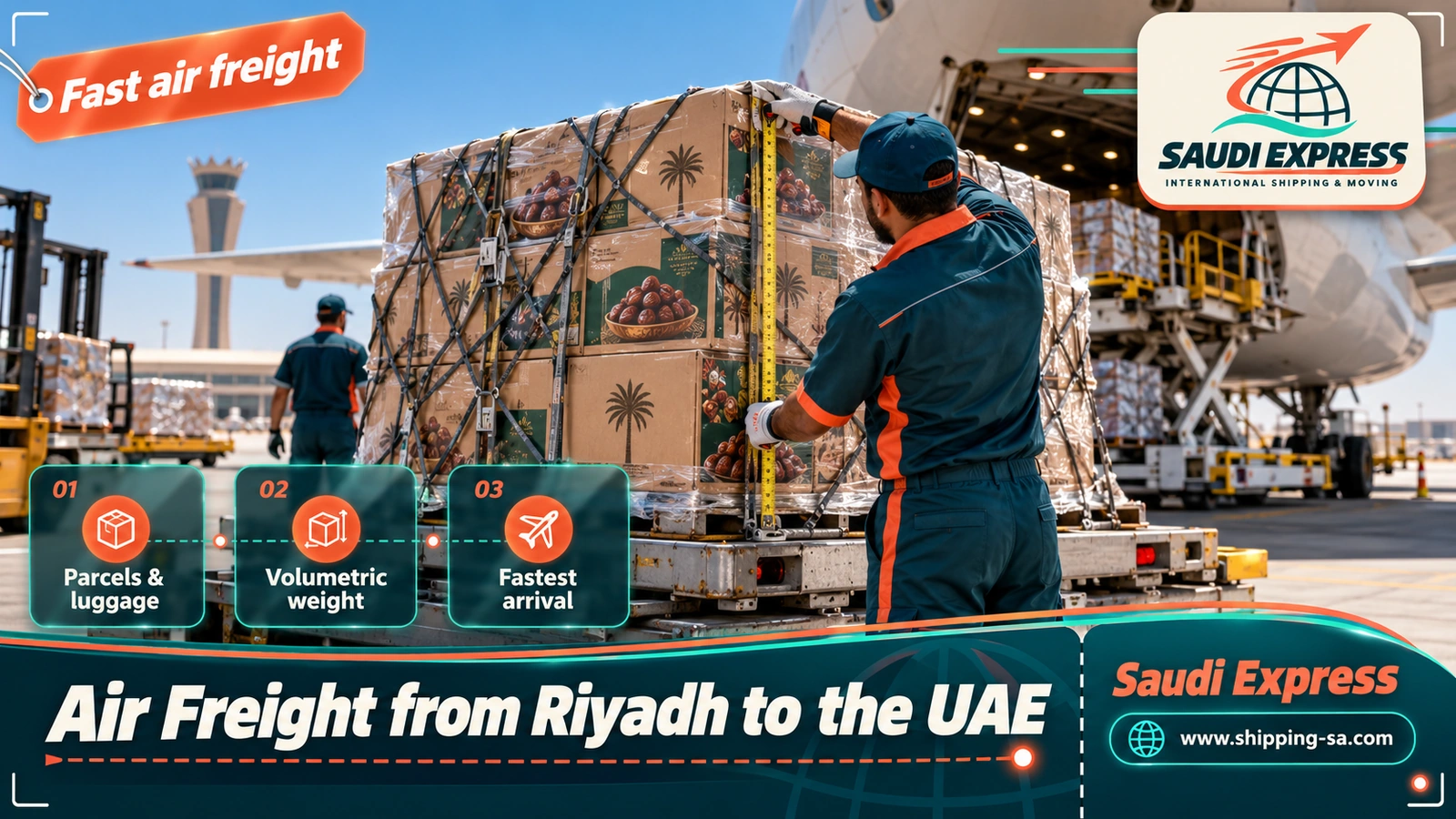 Air Freight from Riyadh to the UAE