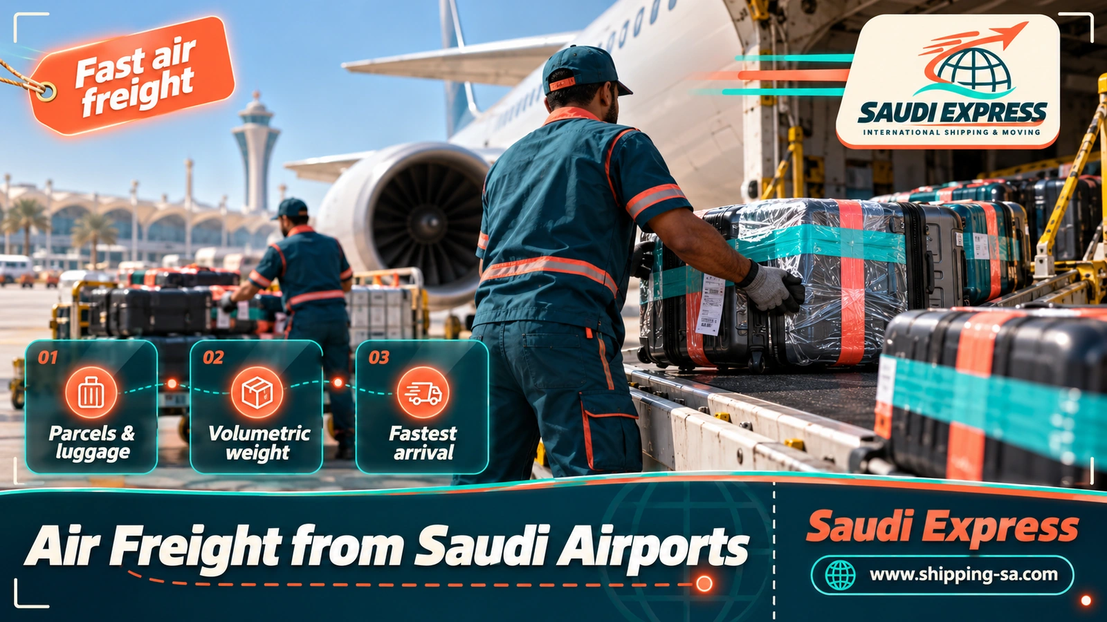 Air Freight from Saudi Airports