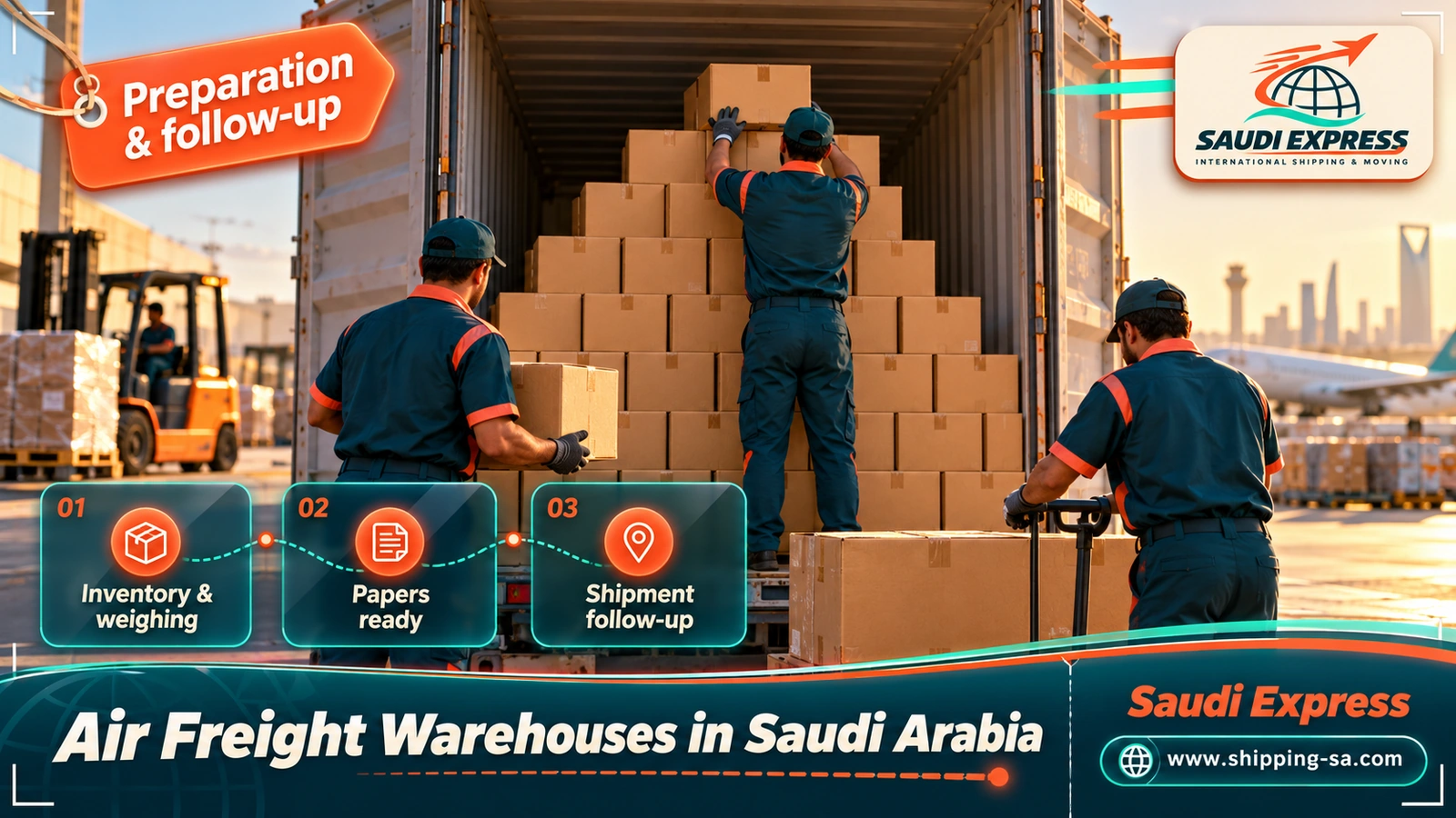 Air Freight Warehouses in Saudi Arabia
