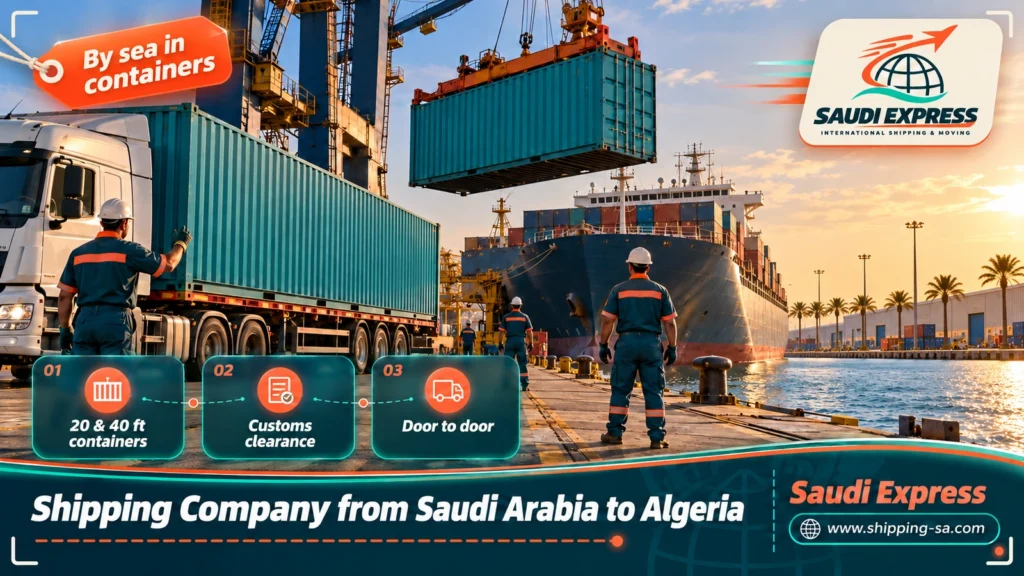 Shipping Company from Saudi Arabia to Algeria