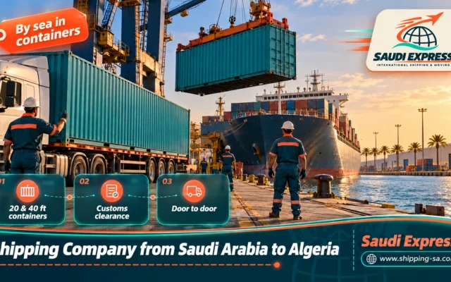 Shipping Company from Saudi Arabia to Algeria
