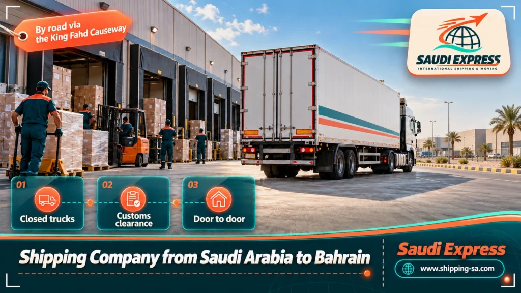 Shipping Company from Saudi Arabia to Bahrain