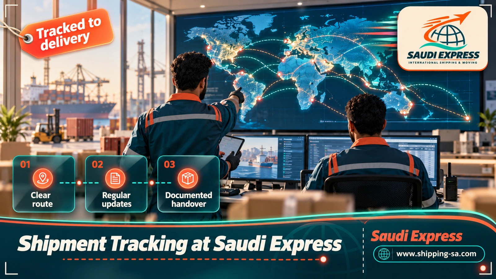 Shipment Tracking at Saudi Express