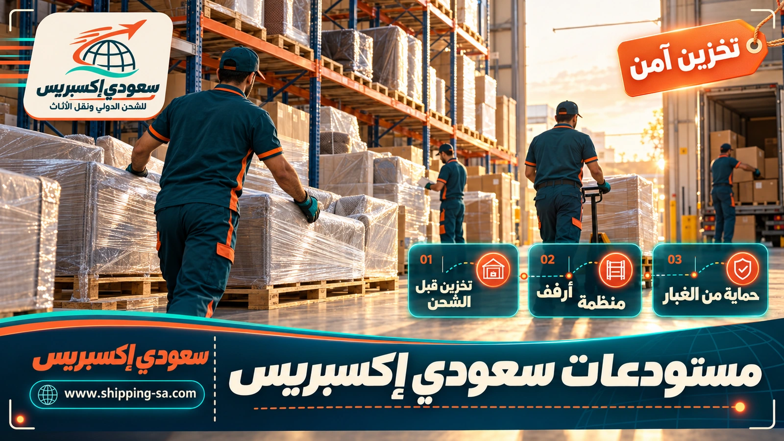 مستودعات سعودي إكسبريس