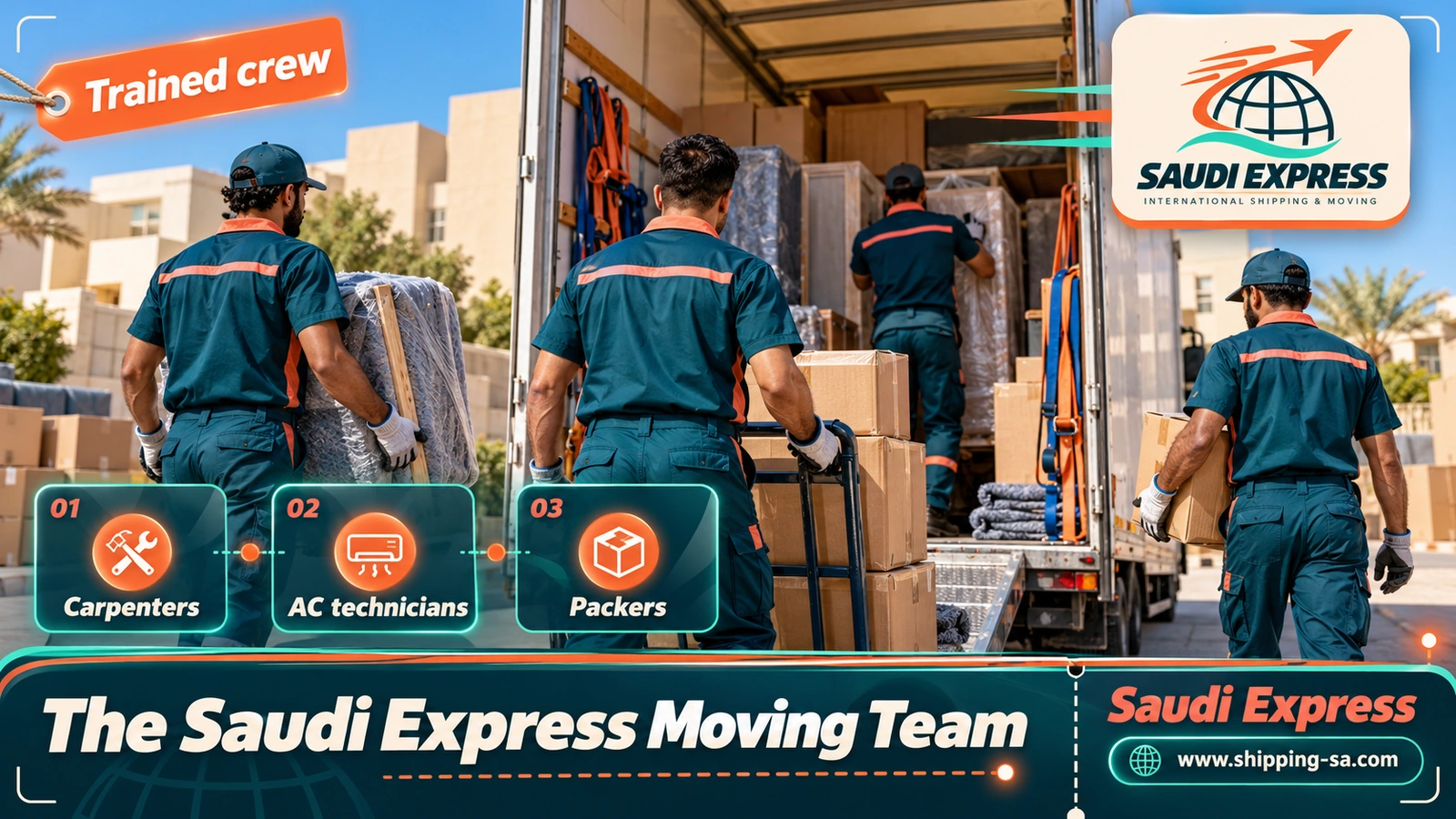 The Saudi Express Moving Team