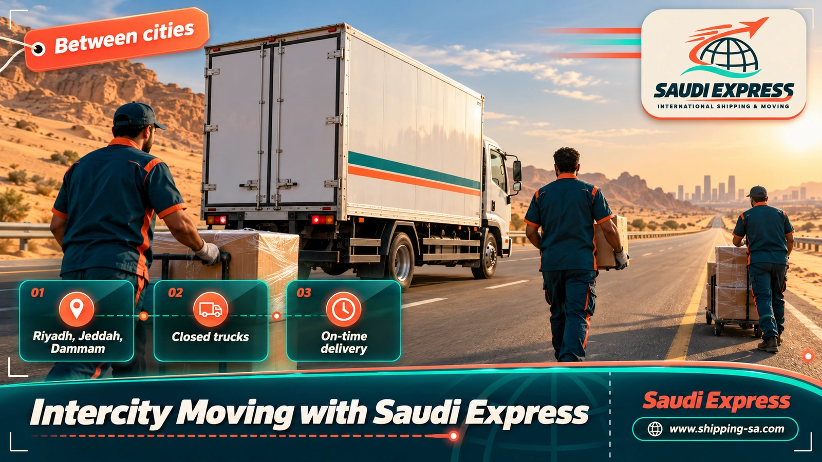 Intercity Moving with Saudi Express
