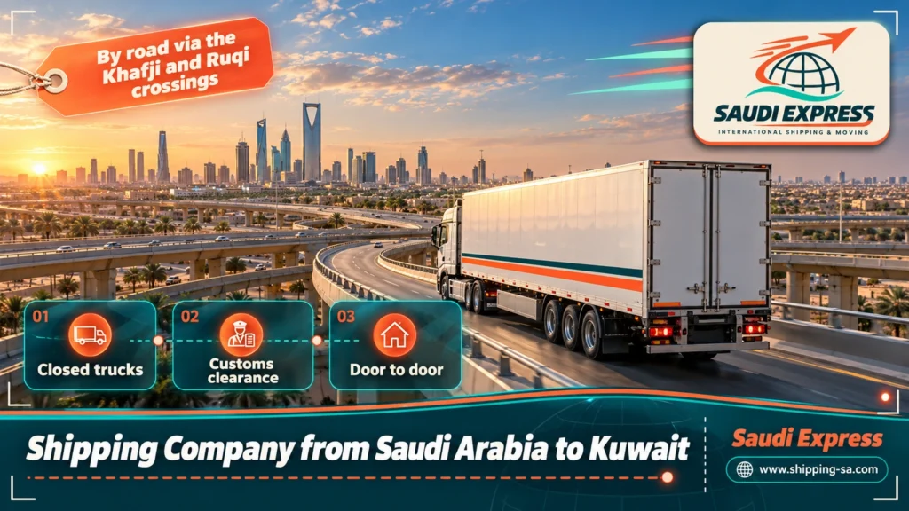 Shipping Company from Saudi Arabia to Kuwait