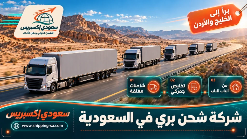 شركة شحن بري في السعودية