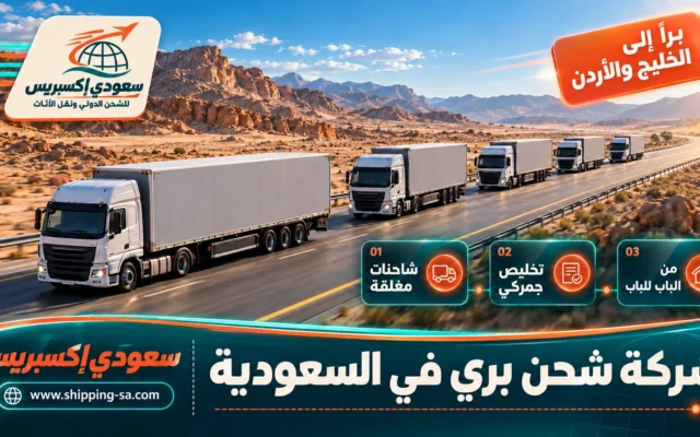 شركة شحن بري في السعودية