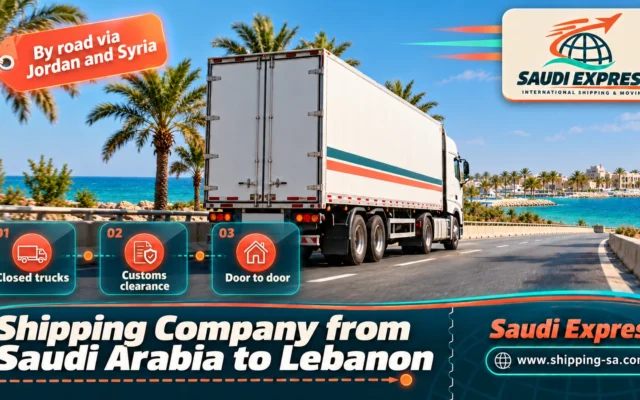 Shipping Company from Saudi Arabia to Lebanon