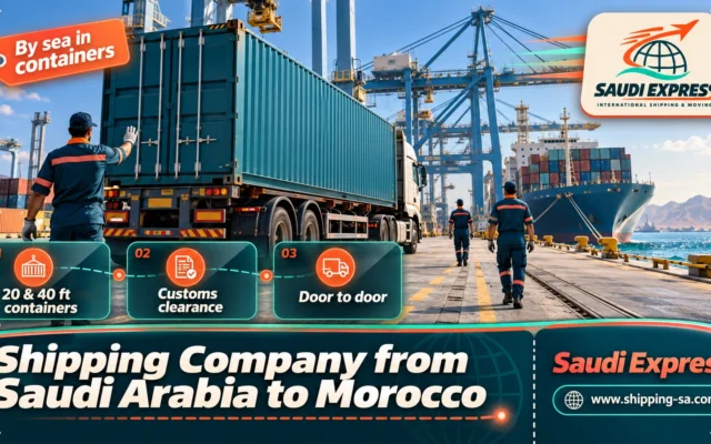 Shipping Company from Saudi Arabia to Morocco