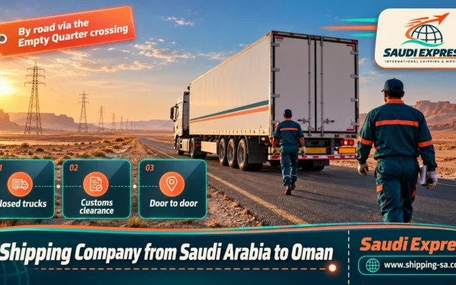 Shipping Company from Saudi Arabia to Oman