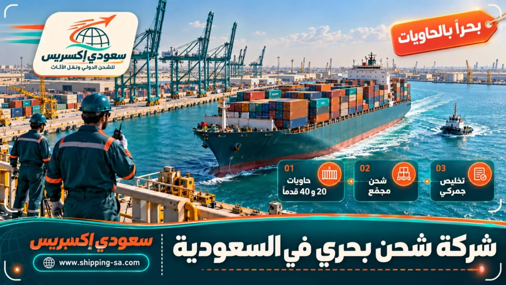 شركة شحن بحري في السعودية