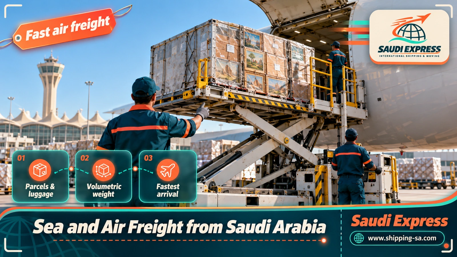 Sea and Air Freight from Saudi Arabia