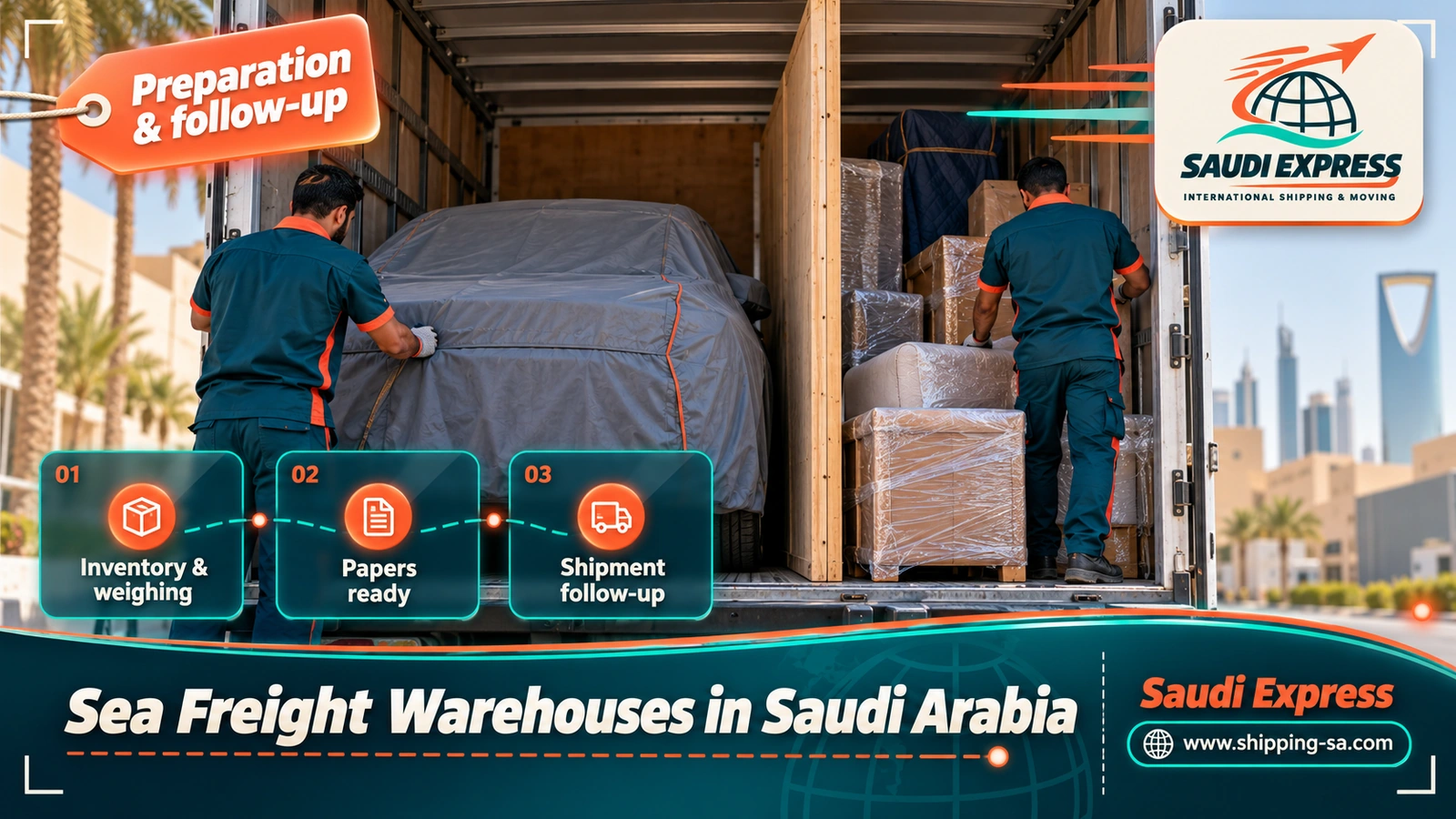 Sea Freight Warehouses in Saudi Arabia