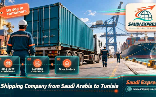 Shipping Company from Saudi Arabia to Tunisia