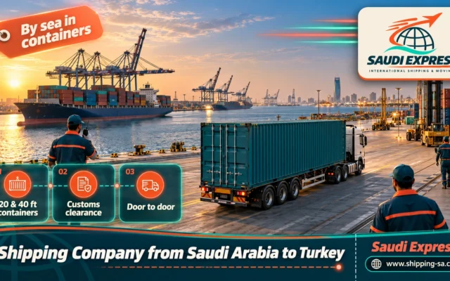 Shipping Company from Saudi Arabia to Turkey