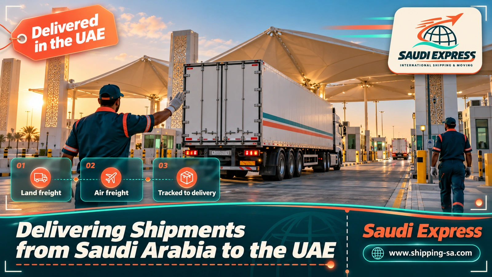 Delivering Shipments from Saudi Arabia to the UAE