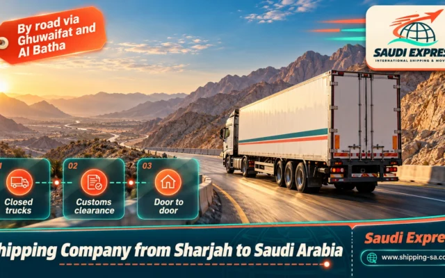 Shipping Company from Sharjah to Saudi Arabia