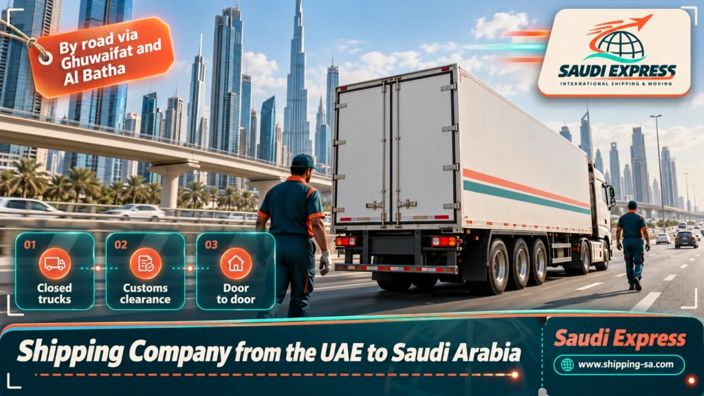 Shipping Company from the UAE to Saudi Arabia