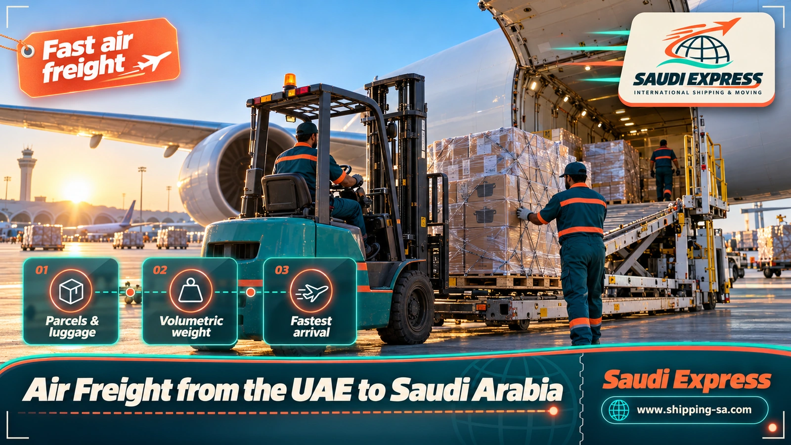 Air Freight from the UAE to Saudi Arabia