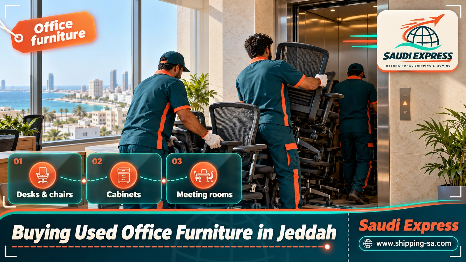 Buying Used Office Furniture in Jeddah