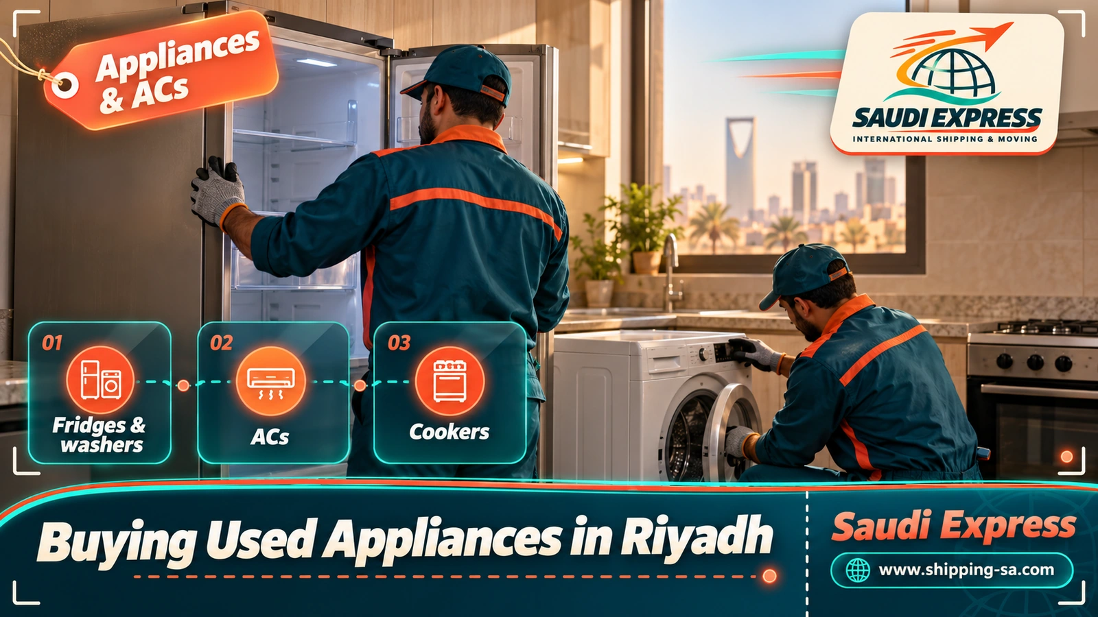 Buying Used Appliances in Riyadh