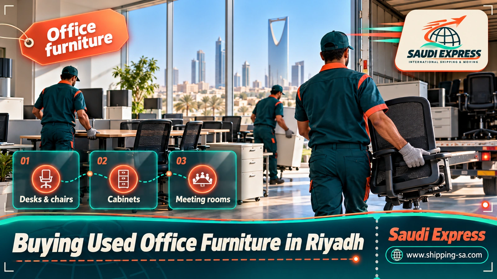 Buying Used Office Furniture in Riyadh