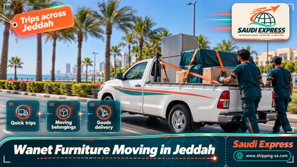 Wanet Furniture Moving in Jeddah