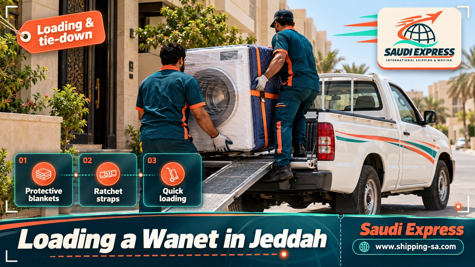 Loading a Wanet in Jeddah